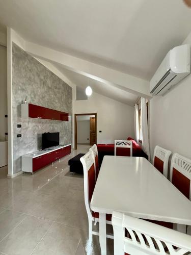Общ салон/телевизионна зона, Villa Gjoni in Sakes