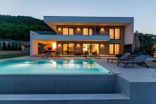 Buitenkant, Villa Aria Prestige in Bregi