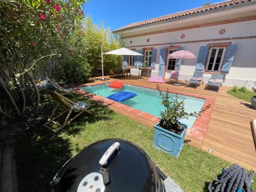 Pemandangan luar, Typical Toulouse house completely renovated in Avenue de Fronton