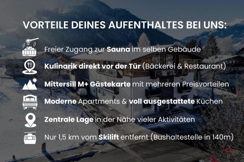 Our's Living - modern Apartments with Sauna near Kitzbüheler Alpen ski lift
