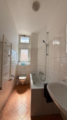 Fürdőszoba, City Apartments Frankfurt in Gutleutviertel