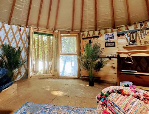 Waterfront CedarGrove Yurt-Glamp in Red Bay (ON)