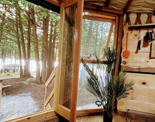 Waterfront CedarGrove Yurt-Glamp in Red Bay (ON)