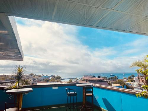 Balcony/terrace, Hotel Los Algarrobos in Galapagos