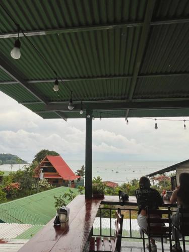 balcon/terrasse, hostel Mar y Bosque in Drake Bay