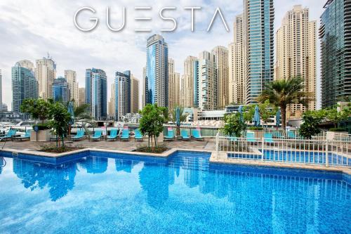 Al Majara 1 BDR plus Guest Bedroom, Dubai Marina, Dubái (foto 3)