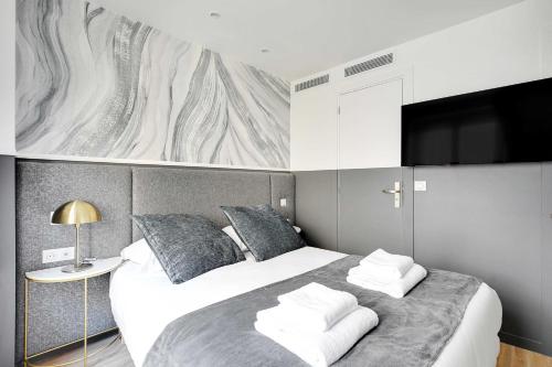 Modern Studio for 2P with A C - Near Montmartre, Paris