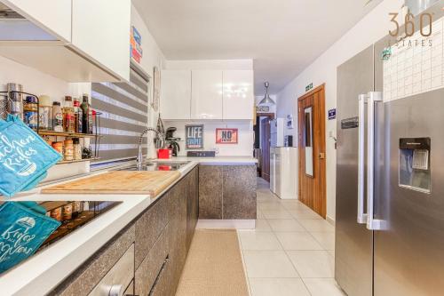 ห้องครัว, Charming, fully equipped 2BR home with sea views by 360 Estates in ซกาชรา