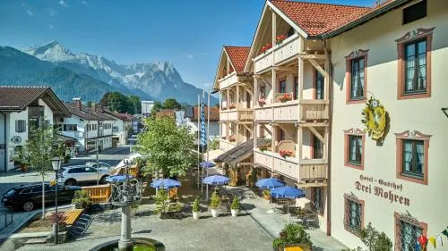 Hotel Drei Mohren in Garmisch-Partenkirchen, Deutschland