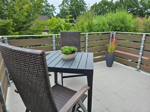 Balkons/terase, Ferienwohnung Am Paddje 35678 in Uplengen