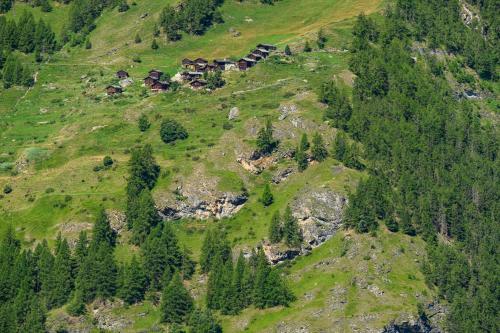 Kilátás, Chocard rez, studio de charme à La Sage (Chocard rez, studio de charme a La Sage) in Evolene