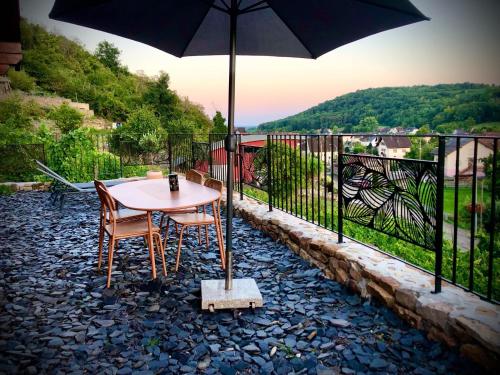 Balkon/teras, Le chalet du Hibou in Rouffach