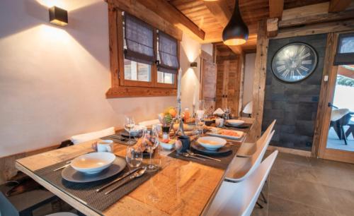 Exterior view, Mountain Luxury Chalet With Spa Near Mont Blanc in Beaufort