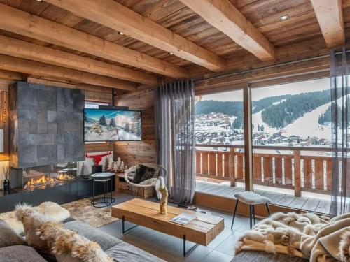 Exterior view, Mountain Luxury Chalet With Spa Near Mont Blanc in Beaufort