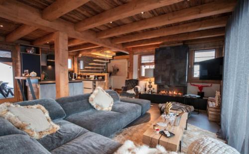 Exterior view, Mountain Luxury Chalet With Spa Near Mont Blanc in Beaufort