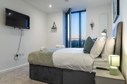 Manchester City Centre, AO Arena , Apartment with gym, Manchester (fotografie 6)