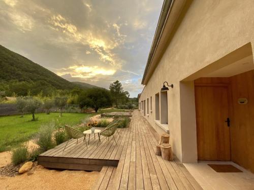 Le Mas Courgette gîte à louer Saint-Florent-sur-Auzonnet