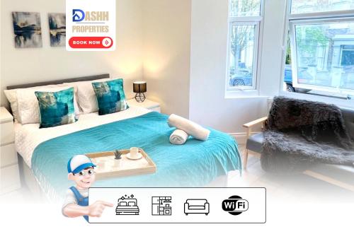 Two Bedroom Apartment By Dashh Properties Short Lets & Serviced Accommodation In Shepherds Bush With Free Wifi, Londra