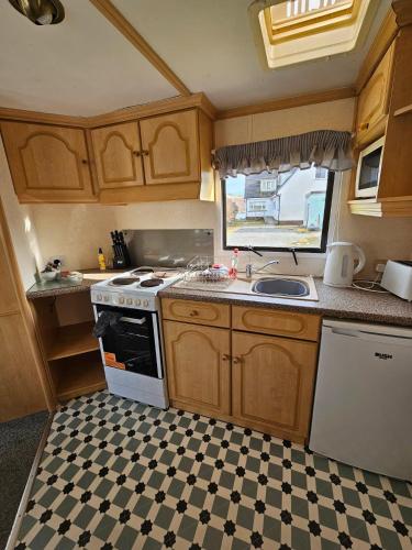 Konyha, Skye Holiday Caravan 4 in Uig