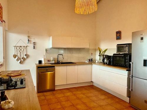 Kitchen, Villa avec piscine privee a Capesterre-de-Marie-Galante in Capesterre-de-Marie-Galante