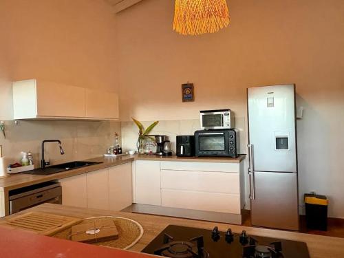 Kitchen, Villa avec piscine privee a Capesterre-de-Marie-Galante in Capesterre-de-Marie-Galante