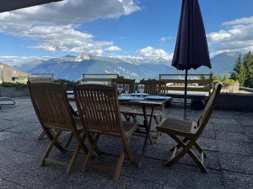 Terrasse des Alpes 2005 in Crans-Montana, Schweiz