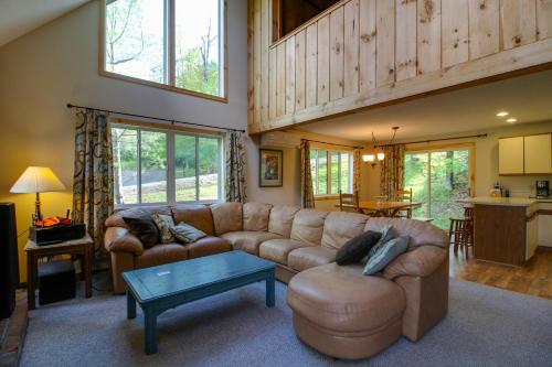 Spacious Home Adjacent to Mt Snow with Game Room!