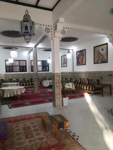 מסעדה, Auberge Kasbah Amoun in Taliouine