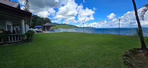 Garden, Palmelia Beach Resort in Buruanga - Mainland