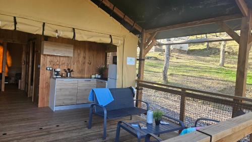 Camping maeva Respire La Serre in Tabre