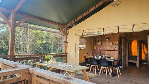 Camping maeva Respire La Serre in Tabre