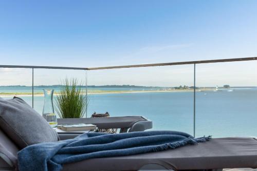 Balcony/terrace, Penthouse Ostsee in Olpenitz