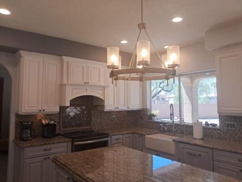 Desert Paradise Pool Spa Pickleball Putt Green in Ahwatukee