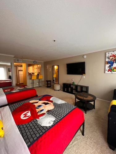 Súper Mario Universal Studios 10 min Loft Free parking in Los Angeles, USA
