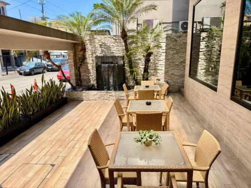 ระเบียง/ชานเรือน, Hotel Marcelius in กัวยาควิล