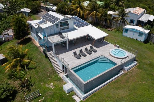 Villa Zetwal piscine jacuzzi vue mer - Location, gîte - Sainte-Anne