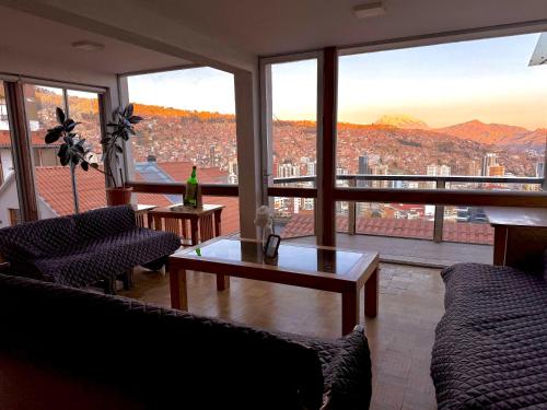 Departamento mirador en Villa Florita, la mejor vista de La Paz