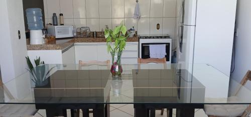 virtuve, Hospedaria Em Lagoa - Apto 102 - Residencial Cota in Lagoa Da Prata
