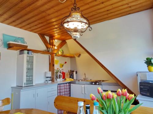 virtuve, Landhaus Lowenzahn in Unteregg