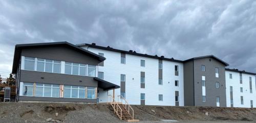 ทัศนียภาพภายนอกโรงแรม, Auberge de la traverse in มาเทน (QC)