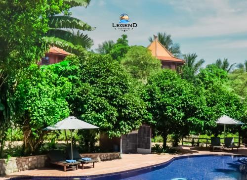 발코니/테라스, Legend Kep Resort in 까엡