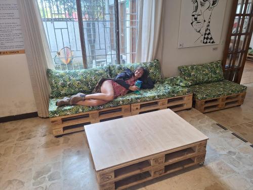 Carolina hostel in San Pedro