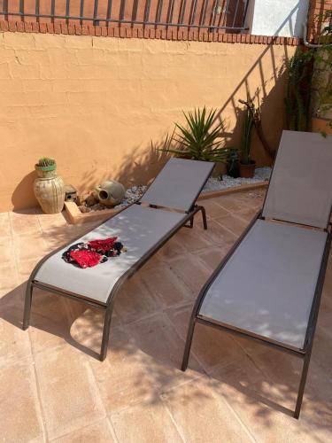 陽台/露台, Las Salericas in 切利亞