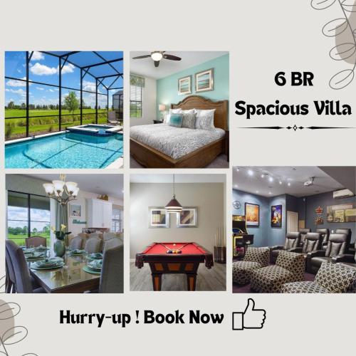 GRH9266 - Champions Gate Resort - 6 Bed 6 Baths Villa
