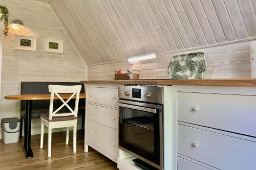 virtuve, Vier Winde Usedom - Ferienanlage in Krummin