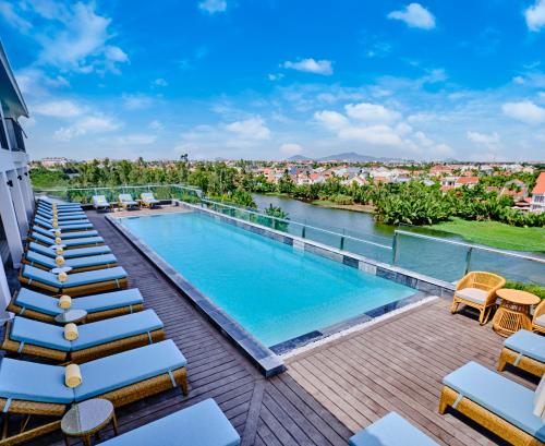 Swimming pool, Little Oasis . An Eco Friendly Hotel & Spa in Cam Chau