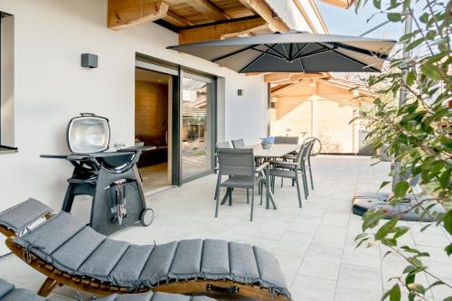 設施, FENJOY Ferienapartments am Chiemsee mit Bergblick in 基姆湖畔貝爾瑙