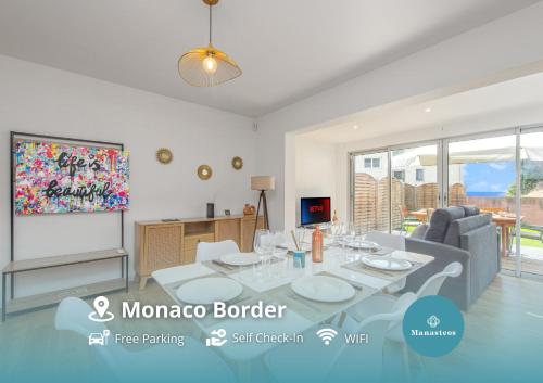 Spacieux 3 pièces rénové - Jardin - Parking - ED - Location saisonnière - Beausoleil