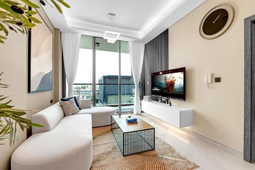 Tranquil 1BR Prime Arjan, Dubaj