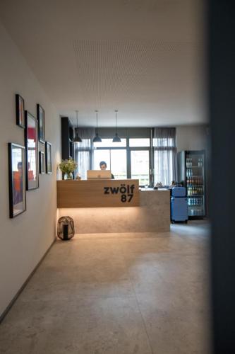 大堂, Hotel zwölf87 (Hotel zwolf87) in 拉文斯堡